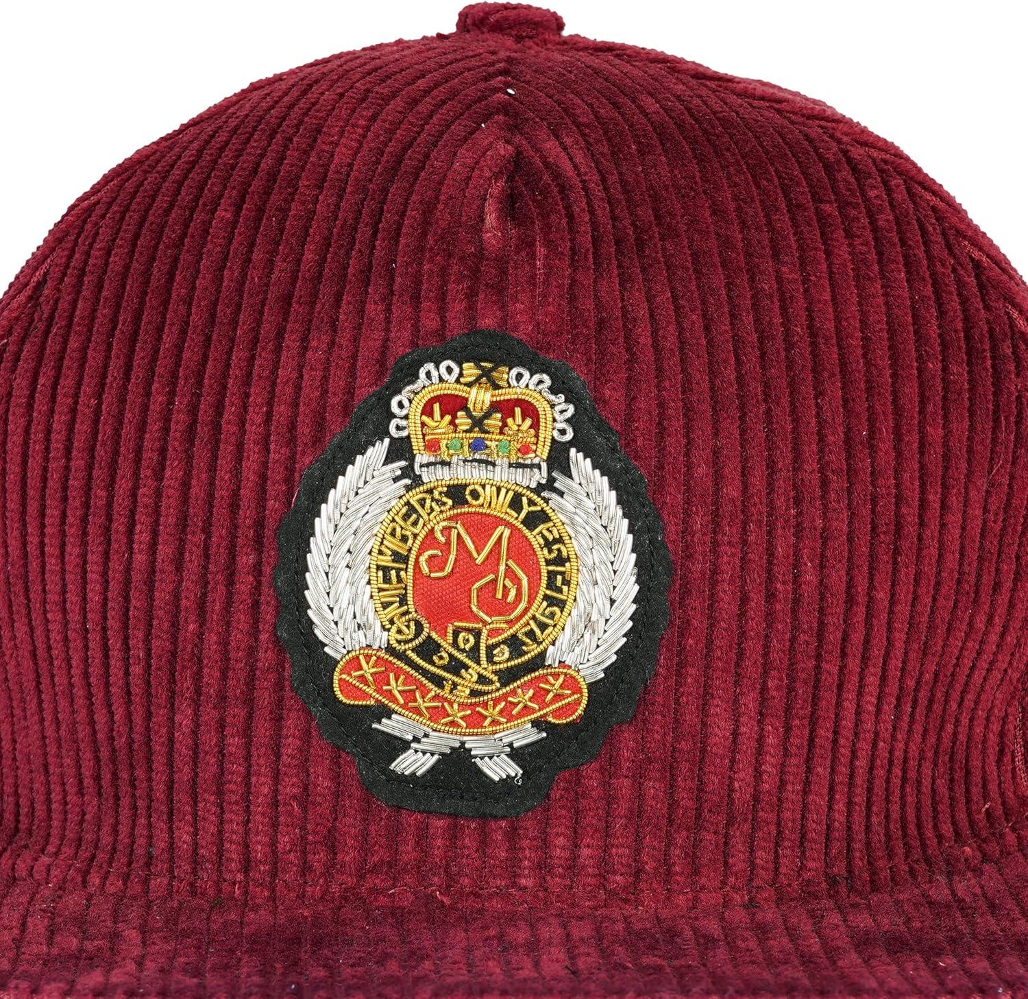 imageMembers Only Hat Corduroy Vintage Unisex Baseball Adjustable Cap 100 CottonWine