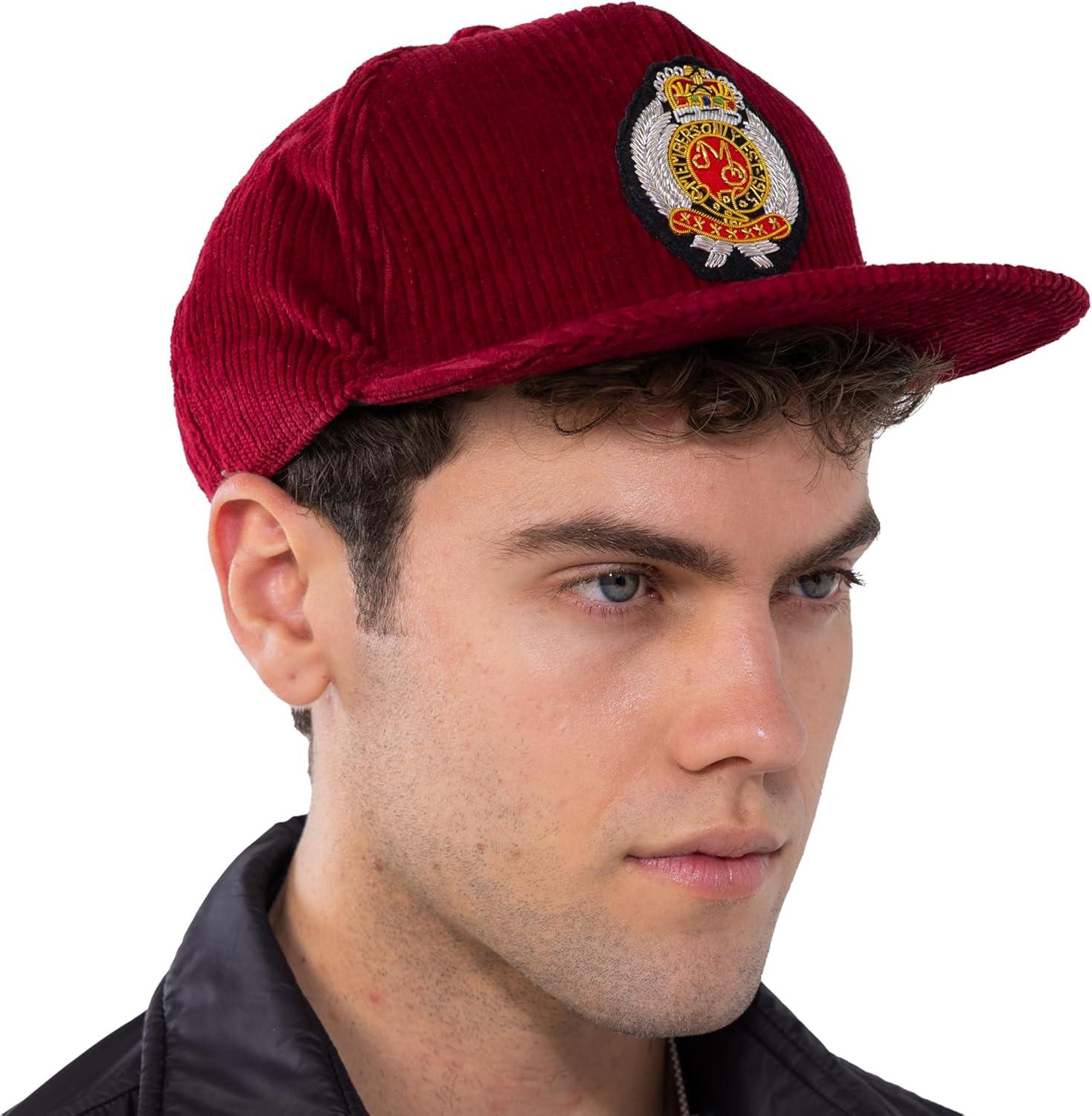 imageMembers Only Hat Corduroy Vintage Unisex Baseball Adjustable Cap 100 CottonWine