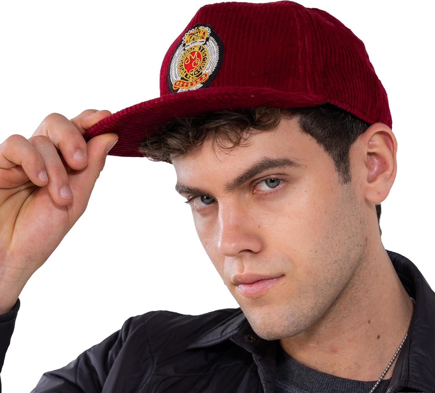 imageMembers Only Hat Corduroy Vintage Unisex Baseball Adjustable Cap 100 CottonWine