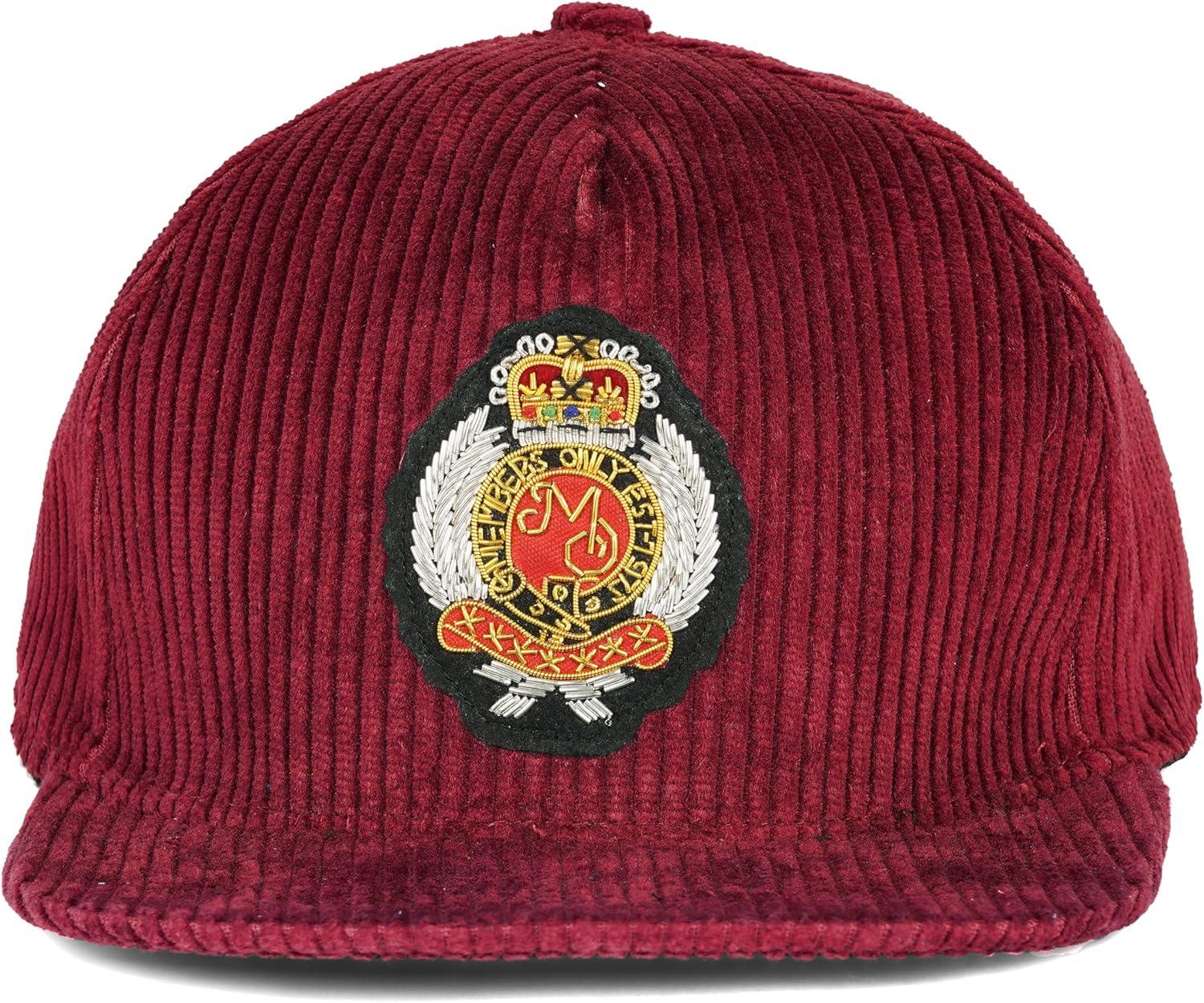 imageMembers Only Hat Corduroy Vintage Unisex Baseball Adjustable Cap 100 CottonWine