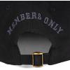 imageMembers Only Twill Hat 100 Cotton  Athletic Baseball Fitted CapBlack