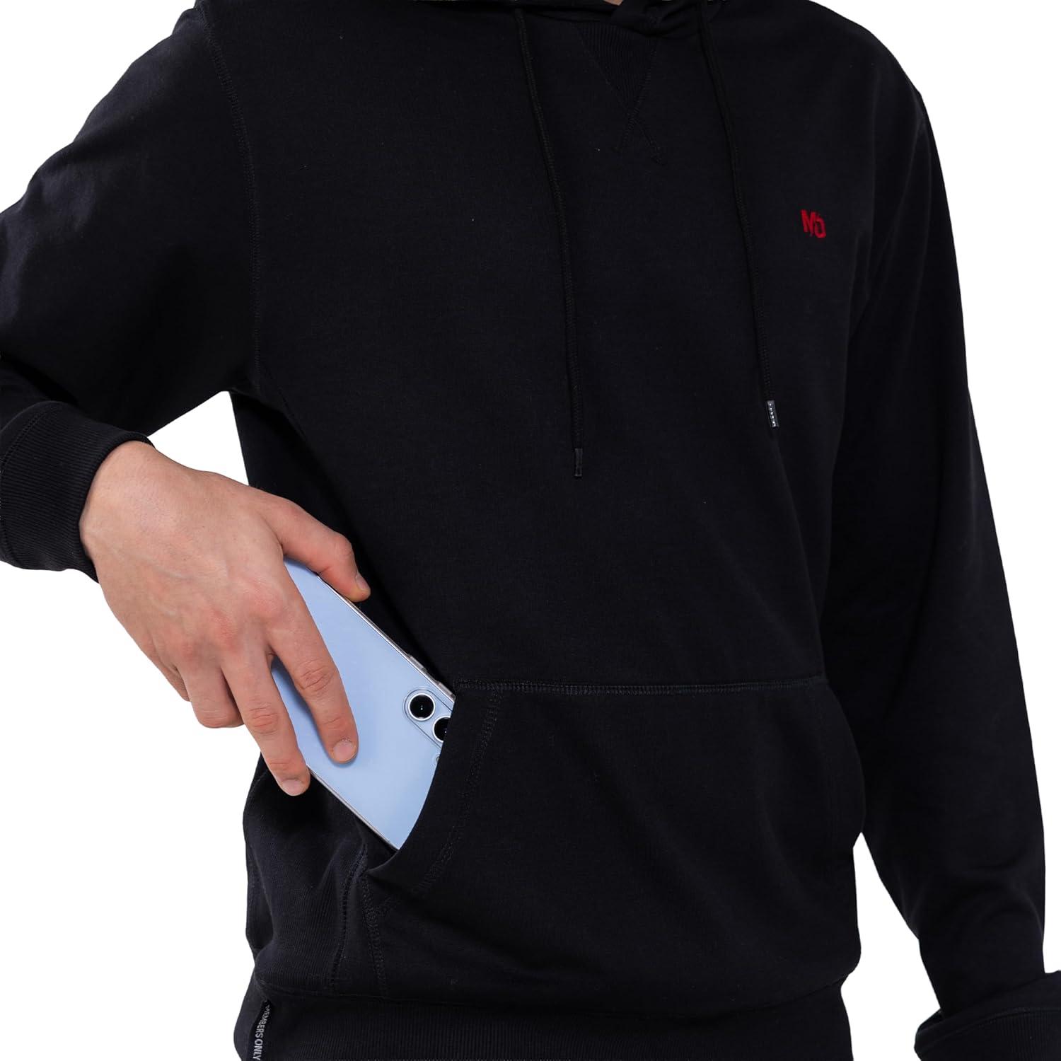 imageMembers Only Mens Pullover Hooded SweatshirtBlack