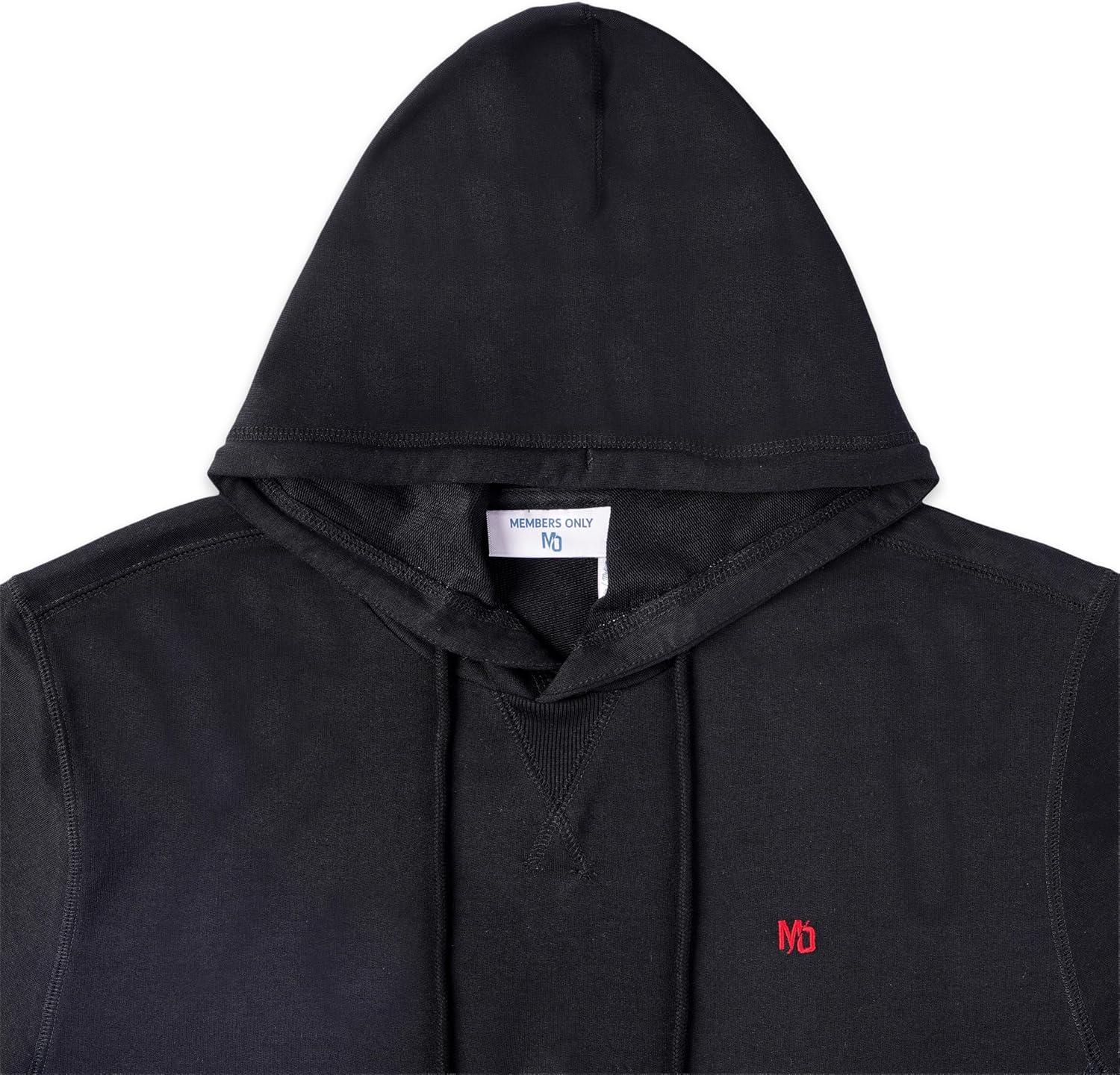imageMembers Only Mens Pullover Hooded SweatshirtBlack