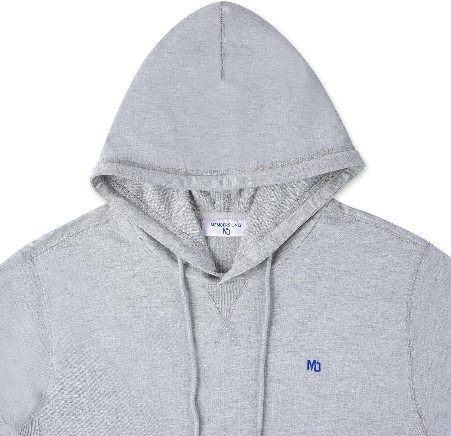 imageMembers Only Mens Pullover Hooded SweatshirtHeather Grey
