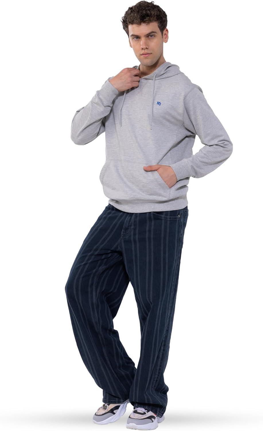 imageMembers Only Mens Pullover Hooded SweatshirtHeather Grey