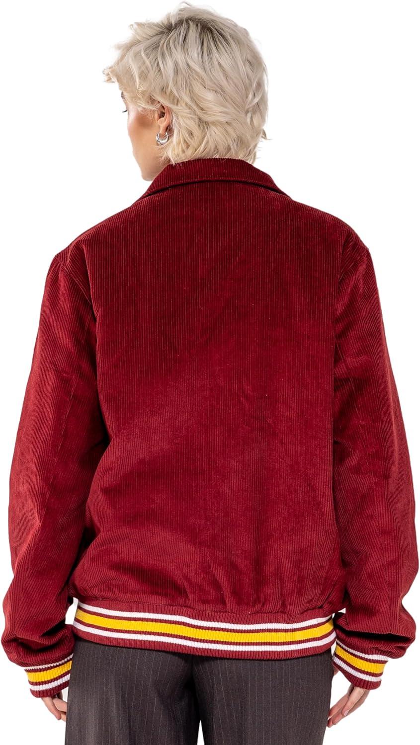 imageMembers Only Womens Corduroy Varsity JacketRed