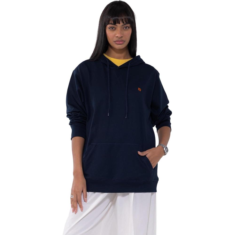 imageMembers Only Womens Pullover Hooded SweatshirtNavy