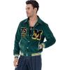 imageMembers Only Corduroy Varsity Jacket for Men  Letterman Jacket Men  Mens Varsity Jacket Leather  Mens Corduroy JacketGreen
