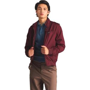 imageMembers Only Original Iconic Racer Jacket for Men  Slim Fit Burgundy