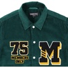 image:imageMembers Only Corduroy Varsity Jacket Women  Letterman Jacket Woman  Corduroy Jacket Women  Womens Varsity JacketGreen