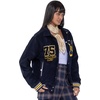 image:imageMembers Only Corduroy Varsity Jacket Women  Letterman Jacket Woman  Corduroy Jacket Women  Womens Varsity JacketNavy
