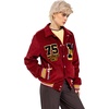 image:imageMembers Only Corduroy Varsity Jacket Women  Letterman Jacket Woman  Corduroy Jacket Women  Womens Varsity JacketRed