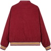 image:imageMembers Only Corduroy Varsity Jacket Women  Letterman Jacket Woman  Corduroy Jacket Women  Womens Varsity JacketRed